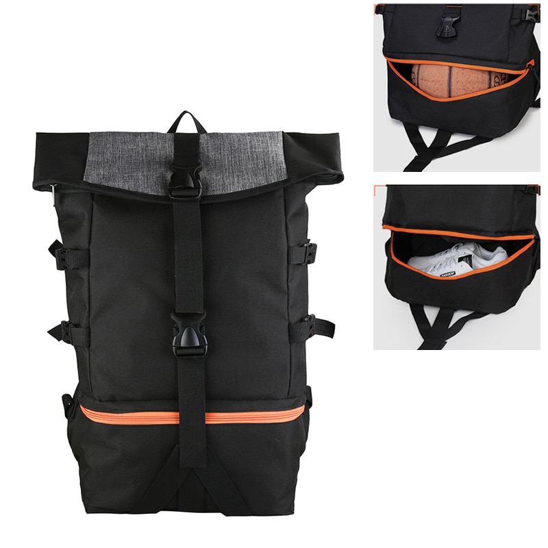 Multifunction Outdoor Men Sports Gym Bags Basketball Backpack For School Rugby Sports Hiking Fitness Youth Soccer Bag -40